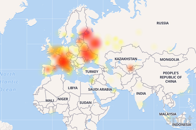 Карта тепло восточный