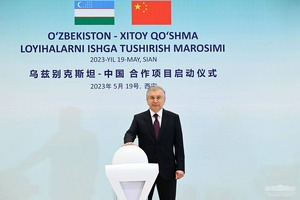 Президент запустил 15 совместных узбекистанско-китайских предприятий